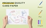 Bargain Hound White A4 Cardstock 160Gsm 90 Sheets Printing Arts Crafts view 7