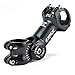 31.8 Stem 0-60 Degree Adjustable Bike Stem 110mm Bike Handlebar Stem Riser for Mountain Bike, Road Bike, BMX, MTB (Only Fit 1.25″/31.8mm Handlebar)thumb 1