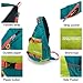 ENKNIGHT Waterproof Chest Bag Casual Sling Bag Unbalance Backpack Hiking Daypack