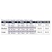Ermonn Women's Sexy Bodycon Long Sleeve Mini T Shirts Dresses Black White for Party Club