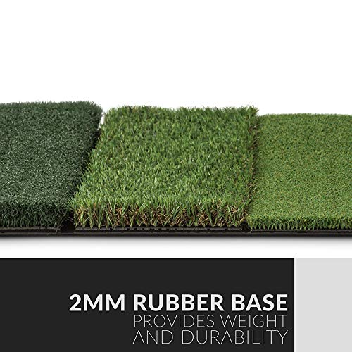 image for Rukket Sports Rukket Tri-Turf Golf Hitting Mat Attack | Portable Drivi