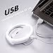 Selfie Ring Light for Camera, 2 Pack Rechargeable Selfie 36 LED Light for iPhone Sumsang Ipad Smartphone Photography Phones, Black & White