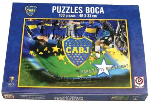 Boca Juniors Rompecabezas - Puzzle 100 Pieces Soccer Team