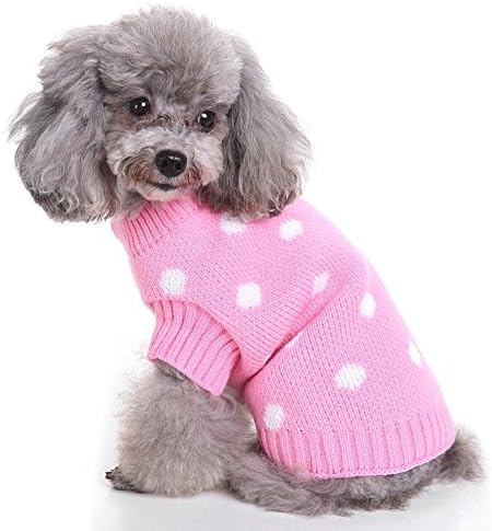 マルペット Marupet 誕生日 高級 ハロウィン 秋冬 ペットウェア犬服猫服 おしゃれ ペットウェア ドッグウエア 小型犬用品 ダックス トイプードル シーズー等の小型犬 シュナウザー ニットセーター かわいい犬の服 マルチーズ M C ピンク