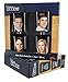 JUST FUNKY The Office Collectible Character Shot Glass Drinking Game | Features Michael, Jim, Dwight, & Angela | 2 Ounce Glasses | Set of 4