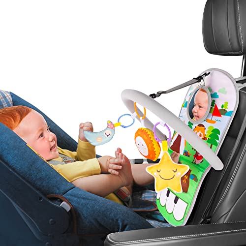 UNIH Car Seat Toys for Baby Infant 6 Months and Up, Carseat Toys