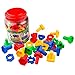 Jumbo Nuts & Bolts 32 pcs Sets - Stem Toys for Boys & Girls - Educational Toy for Baby & Toddler & 1 2 3 Year Olds Kids - Learning Colors & Shapes - Improving Matching & Motor Skills