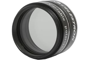 Celestron – Variable Polarizing Moon Filter for Telescopes – Fits 1.25" Telescope Eyepieces – Adjustable 1-40% Light Transmis