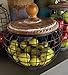 Deco 79 Metal Wood Wire Jar, 10 by 11-Inch