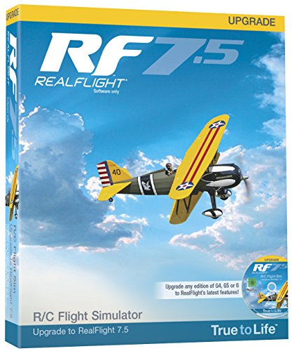 Great Planes RealFlight 7.5 RC Simulator Upgrade for Versions G4, G5, and 6