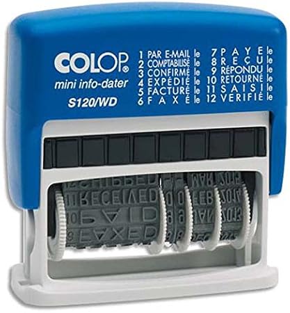 Dateur Multiformules 12 Formules A Encrage Automatique S120wd Hauteur Des Caracteres 4 Mm Amazon Fr Fournitures De Bureau Dateur Multiformules 12 Formules A Encrage Automatique S120wd Hauteur Des Caracteres 4 Mm Amazon Fr Fournitures De Bureau