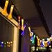 Solar Strings Lights, 20 Feet 20 LED Water Drop Solar Fairy Lights, Waterproof Lights for Garden, Patio, Yard, Home, Parties- Multi Color
