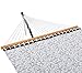 Patio Watcher 14 FT Quick Dry Rope Hammock with Double Size Solid Wood Spreader Bar Outdoor Patio Yard Poolside Beach Hammock with Chains, Waterproof and UV Resistance, 2 Person 450 Pound Capacity