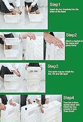 CINPIUK Rolling Office Paper Organizer, Mobile Book
