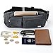 EOTW Fanny Pack for Men Women, Waist Bag with 4 Pockets for Running Hiking Travelling Walking, Lightweight Crossbody Chest Bag Easy Carry Any Phone