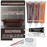 Brown Leather Repair Kits for Couches - Vinyl Repair Kit, Leather Repair Kit - Leather Scratch Repair for Refurbishing for Upholstery, Couch, Boat, Car Seats