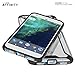Poetic Affinity-Google-Pixel-Black Case, Affinity Series Premium Thin/No Bulk/Slim fit/Clear/Dual Material Protective Bumper Case - Black
