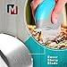Premium Pizza Cutter Wheel Stainless Steel, Easy to clean, Razor Sharp with Protective Blade Guard from Mozzbi