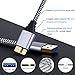 Besgoods Charger Cable for Galaxy S5, 1.5ft Short Braided Micro USB 3.0 Cable A Male to Micro B Cable Cord for External Hard Drive, Samsung Galaxy S5, Note 3-2Pack, White
