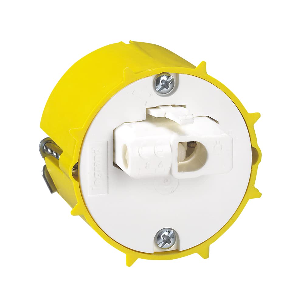 Legrand Batibox LEG91943 Flush Mounting Box + Plug for Light in Plaster Board Diameter 54 mm