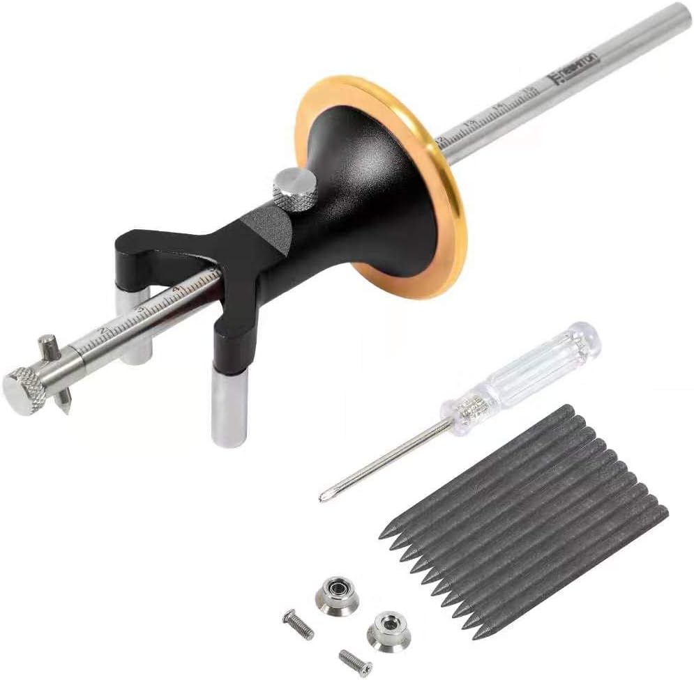 Newkiton Wheel Marking Gauge Multi with Dual Function, 1 Bearing Wheel