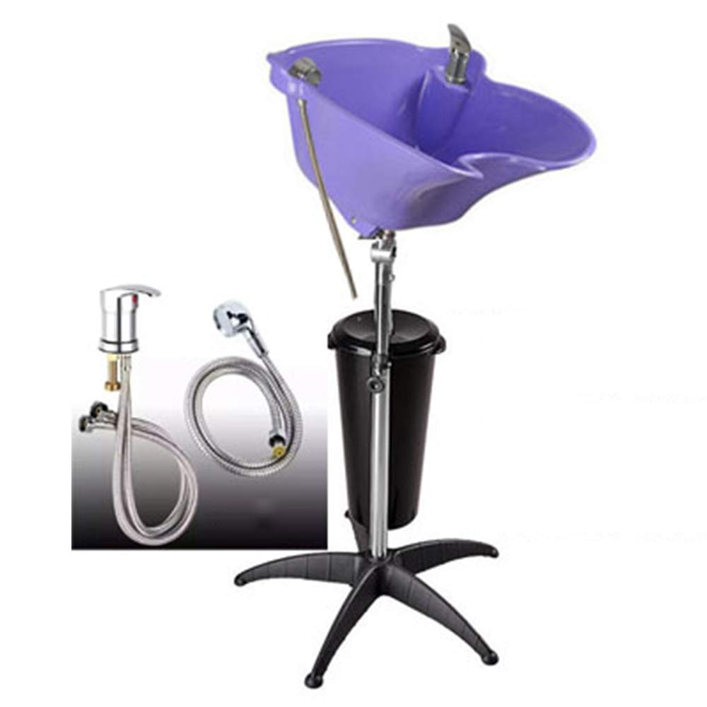 Buy DNNAL Shampoo Movable Liftable Hairdressers Sinks Portable Salon