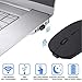 Wireless Mouse, Computer Mouse, Candywe 2.4G Slim Silent Click Noiseless Optical Mouse with USB Receiver & Type-C Adapter, Wireless Mouse for Laptop, Computer, Notebook, Desktop, PC, MacBook