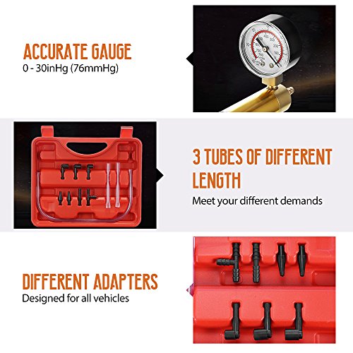 2 Vacuum+Tester+Bleeder+Automotive+Adapters