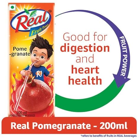 Real Fruit Power, Pomegranate, 200ml