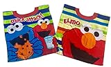 Sesame Street Elmo Baby Bibs- 2 Piece Pack (Stripes)