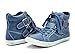 DREAM PAIRS NY-33 Women's Fashion Studded Double Strap Buckles High Top Casual Sneakers Shoes New