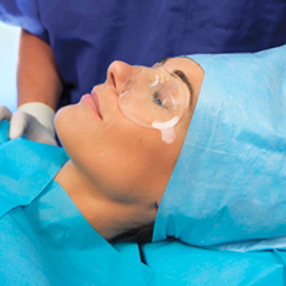 Swiss Therapy Reusable Eye Mask Cold Gel Pack (for Tired, Puffy Eyes, Wrinkles, Post-Surgery) - 3 Masks Clear