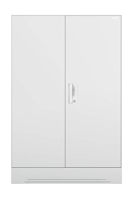 Godrej Interio Slimline Minor 2 Door Steel Almirah With Locker In Royal Ivory Glossy Finish Amazon In Home Kitchen