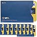 RFID Sleeves Credit Card Sleeve – Credit Card Protector Sleeves Blocks Credit Cards Transfer of Data Protecting Against Thieves Electronic Pickpocketing – Black RFID Credit Card Sleeves