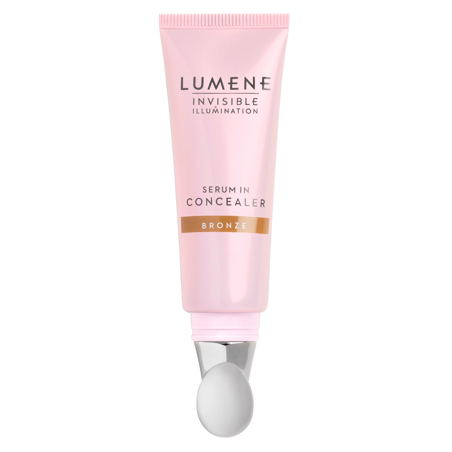 LUMENE Invisible Illumination Serum in Concealer | Bronze Shade | For Brightening & Concealing Dark Circles | Lightweight, Multi-Use Makeup Infused with Vitamin E for Hydration | Vegan | 10 ml