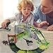 TTOUADY Christmas Dinosaur Toys Train Race Car Track Sets, Bridge Create A Road 8 Large Dinosaurs, Learning Toys for 3 4 5 6 7 8 Years Old Boys Girls Kids Toddlers