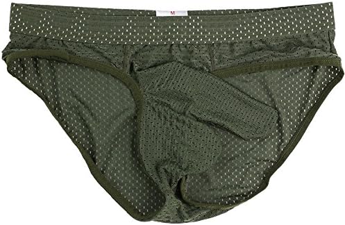 AUKU Sexy Men's Elastic Smooth Bikini Briefs Airplane Underwear