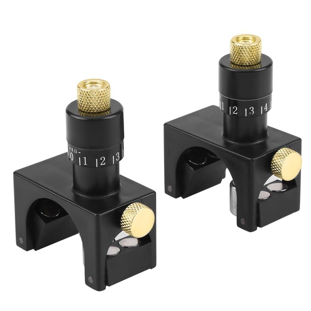 Jadeshay 2Pcs Adjustment Blade Planer, Planer Knife Adjustment Jig Woodworking Tool for Working Gauge Gauge Magnetic Planer Knife