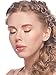 Hicarer 180 Pieces Hair Rings Braid Rings Hair Hoops Hair Loop Clips, 3 Colors, 2 Sizes