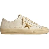 Golden Goose Women's V-Star Sneaker, White/Gold