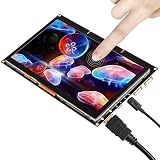 GeeekPi 7 Inch 1024x600 Capacitive Touch Screen HDMI Monitor TFT LCD Display for Raspberry Pi/Beagle Bone Black/Windows 10 and MacBook Pro.