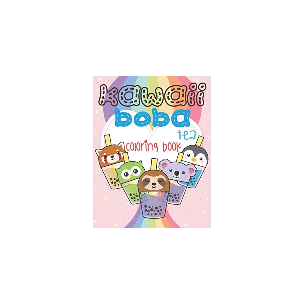  Kawaii Coloring Pages Boba  Free