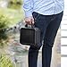 Muslady 17-Key Kalimba Case Thumb Piano Mbira Box Bag Water-resistant Shock-proof with Gloves Finger Stall Cleaning Cloth