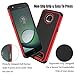 Elegant Choise Moto Z3 Case, Moto Z3 Play Case, Hybrid Dual Layer Shock Absorbing Anti-Scratch Rugged Bumper Armor Defender Protective Case for Motorola Moto Z Play 3nd Gen 2018 (Red)