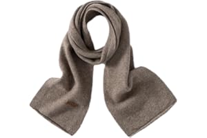 Aecsoc 100% Cashmere Soft Kids Winter Scarf Knit Toddler Boy Girls Scarves Outdoor Neck Warmer 51''x 7.8'' ZX2311