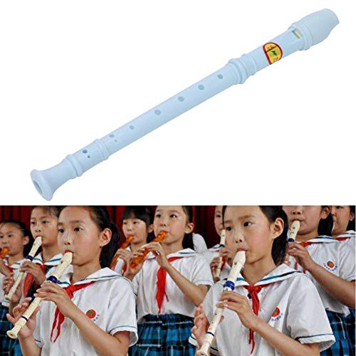 Sales-B Creative Plastic Musical Instrument Recorder Soprano Long 8 Toy Musical Instrument