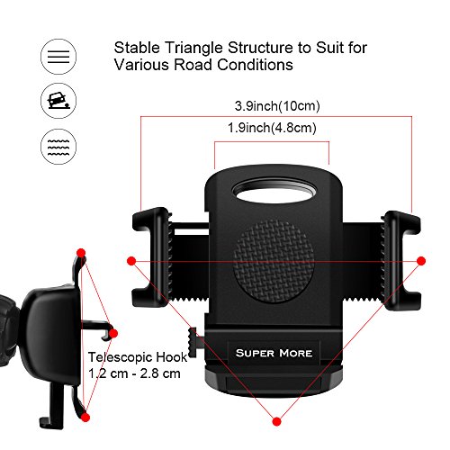 image for Super More Cell Phone Holder for Car,Upgraded Version,Car Air Vent Mou