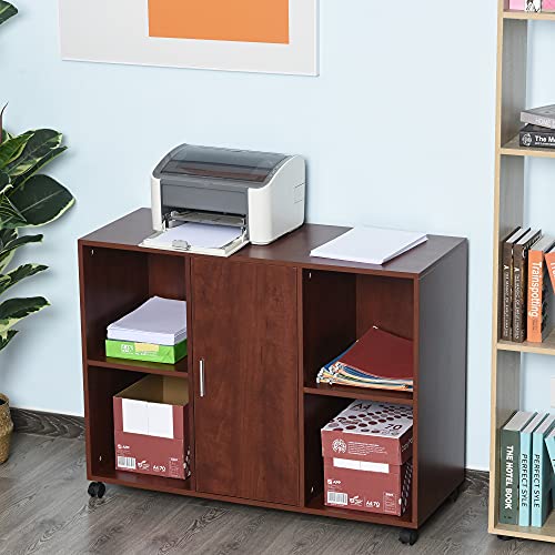 Vinsetto Multipurpose Filing Printer Stand with an Interior