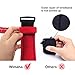 [Latest] Wimaha Children Anti Lost Wristband, Skin Friendly Anti Pricking Cotton Wrist Strap (2.5m, Red)