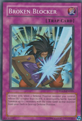 Yu-Gi-Oh! - Broken Blocker (TDGS-EN069) - The Duelist Genesis - Unlimited Edition - Super Rare